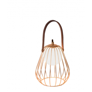 LEVIK Μεταλλικό  Πορτατιφ σε χρυσό χρώμα 22xΦ180