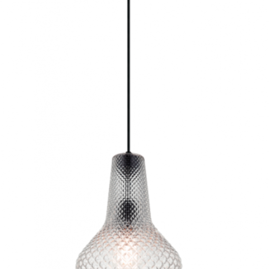 SOLETO Γυάλινο  Φωτιστικό σε διάφανο χρώμα 170xΦ250x42.5