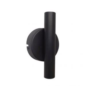 DUCT 2/φωτη Απλίκα Αλουμινίου σε μαύρο χρώμα 14.2xΦ80