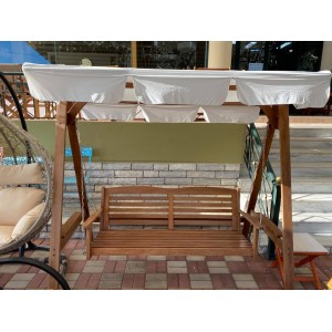 Ξύλινη Κούνια Κήπου