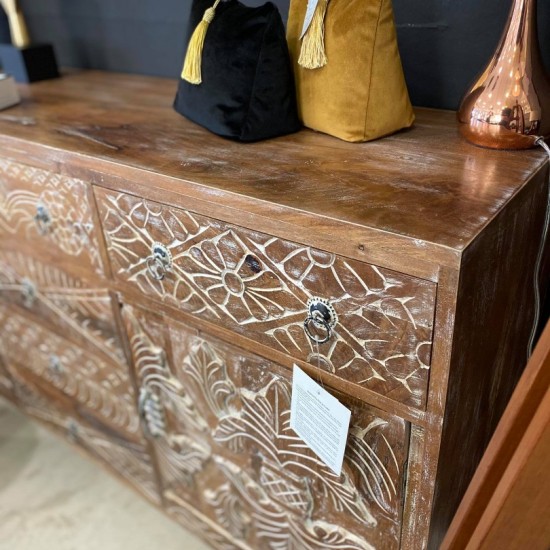 PATRA ΜΠΟΥΦΕΣ ΦΥΣΙΚΟ 150x40xH85cm