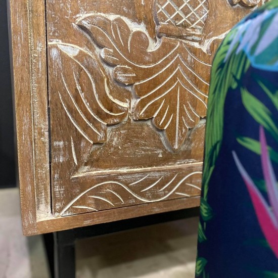 PATRA ΜΠΟΥΦΕΣ ΦΥΣΙΚΟ 150x40xH85cm