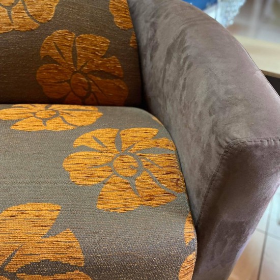 Πολυθρόνα περιστρεφόμενη ύφασμα