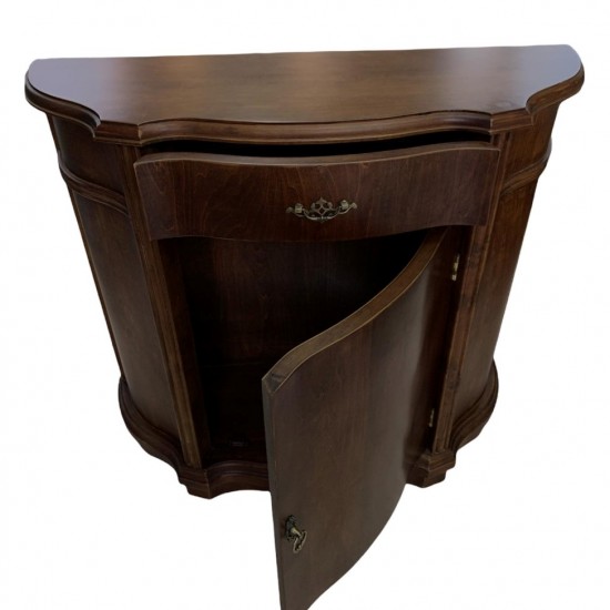 ΚΟΝΣΟΛΑ ΞΥΛΙΝΗ ΚΑΡΥΔΙ 94x33x86cm