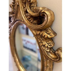 ΚΑΘΡΕΠΤΗΣ ΜΕ ΣΚΑΛΙΣΜΑΤΑ ΣΕ ΧΡΥΣΟ ΧΡΩΜΑ 65Χ100HCM