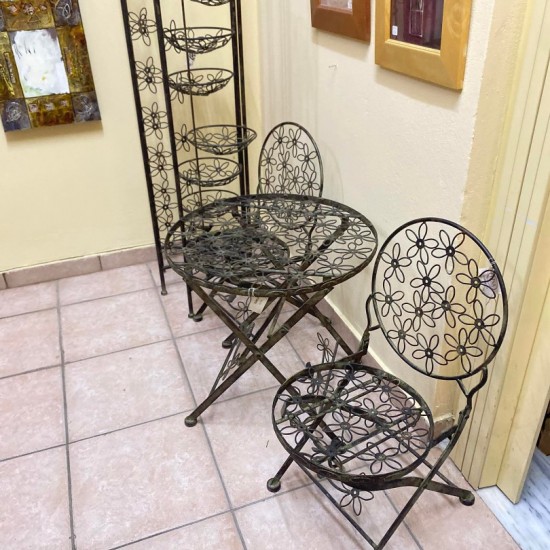 ΣΕΤ ΤΡΑΠΕΖΑΚΙ - ΚΑΡΕΚΛΕΣ ΒΑΣΗ ΓΙΑ  ΓΛΑΣΤΡΑΚΙΑ