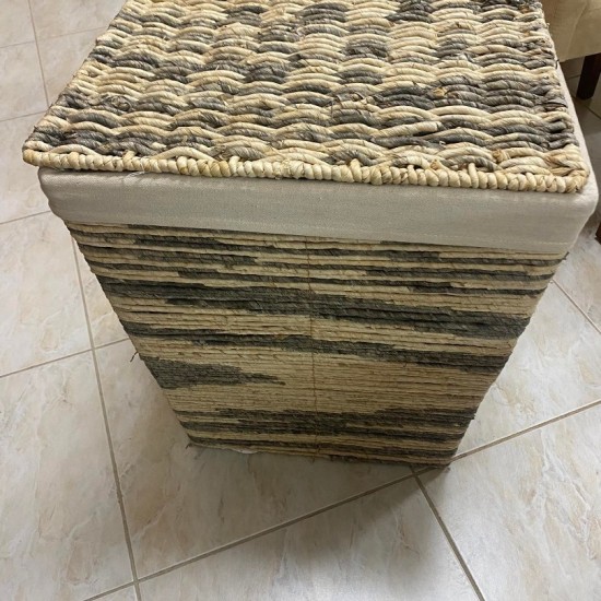 Καλάθι Απλύτων από Μπαμπού 45Χ35Χ55Η