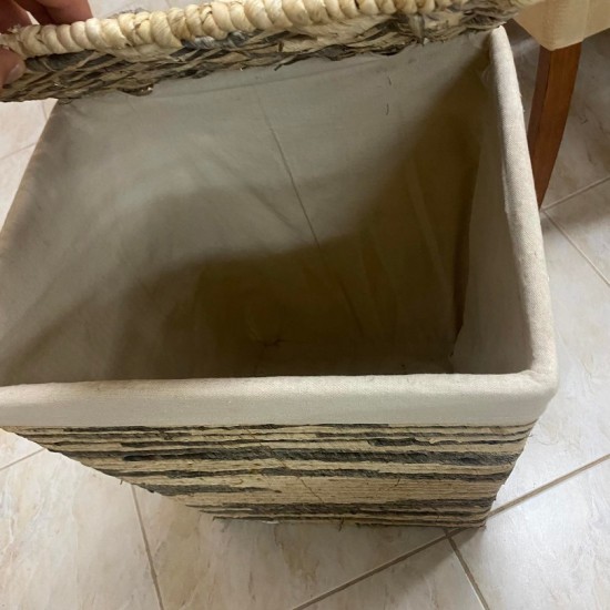 Καλάθι Απλύτων από Μπαμπού 45Χ35Χ55Η