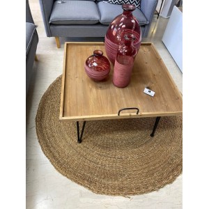 ΤΡΑΠΕΖΑΚΙ ΣΑΛΟΝΙΟΥ ΦΥΣΙΚΟ  80Χ80Χ45Η