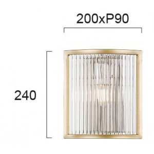 ΑΠΛΙΚΑ ΜΟΝΟΦΩΤΗ KAROLINA 20X24CM 
