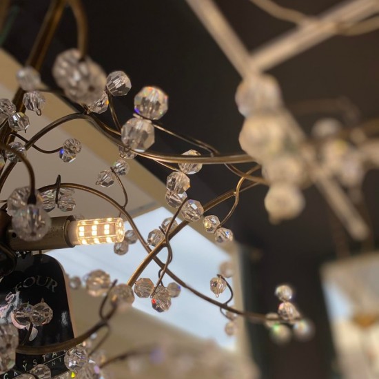 ΚΡΕΜΑΣΤΟ Φ/Σ 3ΧG9 ΜΕΤΑΛΛΙΚΟ - ΚΡΥΣΤΑΛΛΟ ASFOUR 60X70H