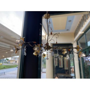 ΚΡΕΜΑΣΤΟ 9Φ ΜΕΤΑΛΛΟ - ΓΥΑΛΙ 83Χ67Η