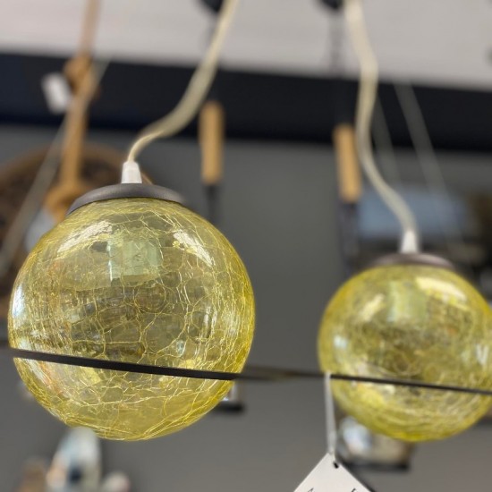 ΚΡΕΜΑΣΤΟ 2ΦΩΤΟ ΦΩΤΙΣΤΙΚΟ ΜΕΤΑΛΛΟ- ΓΥΑΛΙ 45Χ19