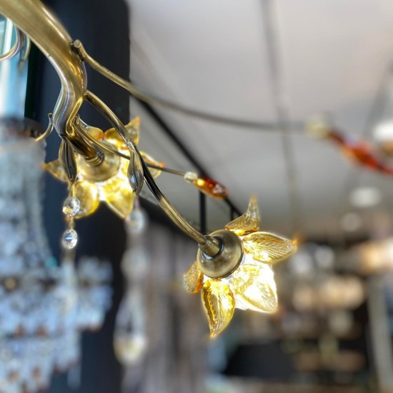 ΚΡΕΜΑΣΤΟ 9Φ ΜΕΤΑΛΛΟ - ΓΥΑΛΙ 83Χ67Η