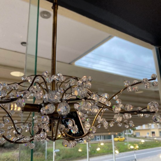 ΚΡΕΜΑΣΤΟ Φ/Σ 3ΧG9 ΜΕΤΑΛΛΙΚΟ - ΚΡΥΣΤΑΛΛΟ ASFOUR 60X70H