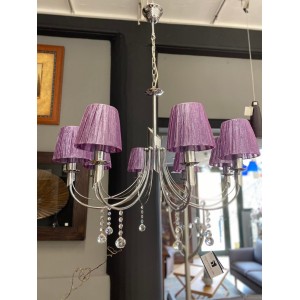 ΚΡΕΜΑΣΤΟΣ ΠΟΛΥΕΛΑΙΟΣ 8ΦΩΤΟΣ ΜΕΤΑΛΛΙΚΟΣ  75Χ96Η