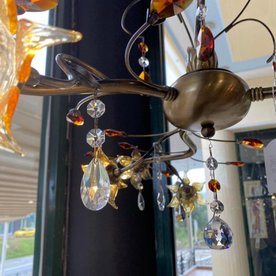 ΚΡΕΜΑΣΤΟ 9Φ ΜΕΤΑΛΛΟ - ΓΥΑΛΙ 83Χ67Η