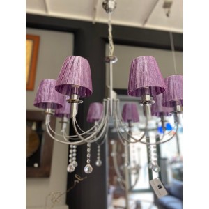 ΚΡΕΜΑΣΤΟΣ ΠΟΛΥΕΛΑΙΟΣ 8ΦΩΤΟΣ ΜΕΤΑΛΛΙΚΟΣ  75Χ96Η