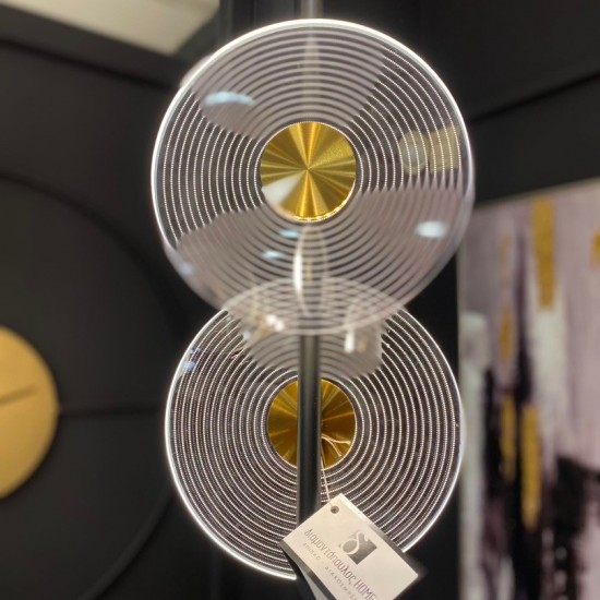 SUN ΚΡΕΜΑΣΤΟ ΦΩΤΙΣΤΙΚΟ LED ΜΕΤΑΛΛΟ ΑΚΡΥΛΙΚΟ 20xH150cm