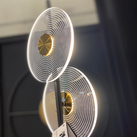 SUN ΚΡΕΜΑΣΤΟ ΦΩΤΙΣΤΙΚΟ LED ΜΕΤΑΛΛΟ ΑΚΡΥΛΙΚΟ 20xH150cm