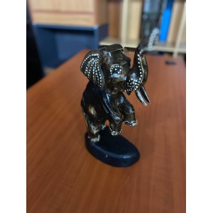 Φιγούρα διακοσμητική Ελέφαντας καφέ  32εκ 