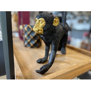 MACACO ΜΑΙΜΟΥ POLYRESIN ΜΑΥΡΟ/ΧΡΥΣΟ 27,5x9,5xΥ27cm MACACO ΜΑΙΜΟΥ POLYRESIN ΜΑΥΡΟ/ΧΡΥΣΟ 27,5x9,5xΥ27cm