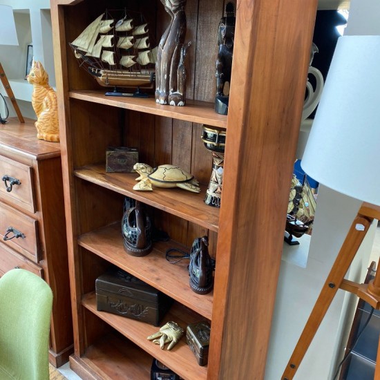 Βιβλιοθήκη 90 x 30 x 180 εκ. από Μασίφ Ξύλο