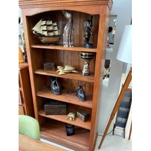 Βιβλιοθήκη 90 x 30 x 180 εκ. από Μασίφ Ξύλο