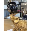 ΕΛΕΦΑΝΤΑΣ ΜΕ ΥΔΡΟΓΕΙΟ RESIN/PL ΧΡΥΣΟ/ΜΑΥΡΟ 12Χ7Χ19