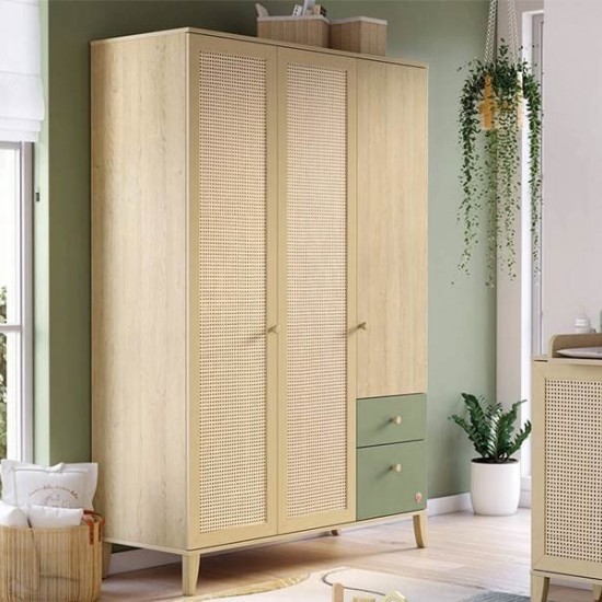 LOOF ΠΑΙΔΙΚΗ ΝΤΟΥΛΑΠΑ 3ΦΥΛΛΗ 138x53xH199cm