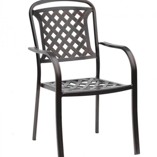 ΣΕΤ ΤΡΑΠΕΖΙ ΜΕ ΚΑΡΕΚΛΕΣ ΑΛΟΥΜΙΝΙΟΥ