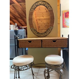 ΤΟΥΑΛΕΤΑ ΚΡΕΒΑΤΟΚΑΜΑΡΑΣ ΜΕΤΑΛΛΟ - BAMBOO