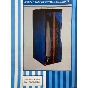 Υφασμάτινη Κρεμαστή Θήκη Αποθήκευσης Ρούχων σε ΜΠΛΕ  Χρώμα