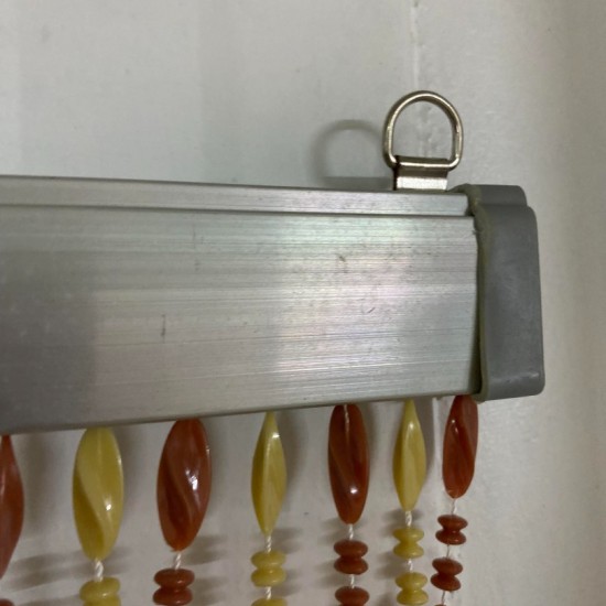 Κουρτίνα Πόρτας Χάντρα ΣΟΚΟΛΑΤΙ 140Χ230CM