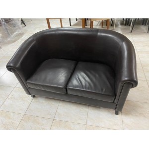 ΚΑΝΑΠΕΣ 2ΘΕΣΙΟΣ ΤΕΧΝΟΔΕΡΜΑ ΣΚΟΥΡΟ ΚΑΦΕ 