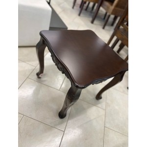 Τραπεζάκι Σαλονιού Βοηθητικό Σκαλιστό Τετράγωνο 56x56x50H