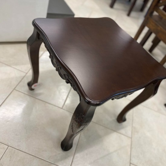 Τραπεζάκι Σαλονιού Βοηθητικό Σκαλιστό Τετράγωνο 56x56x50H