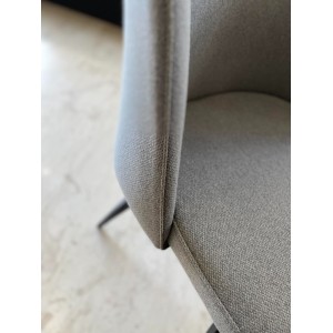 Liza καρέκλα - πολυθρόνα γκρι 52χ46χ85Η 