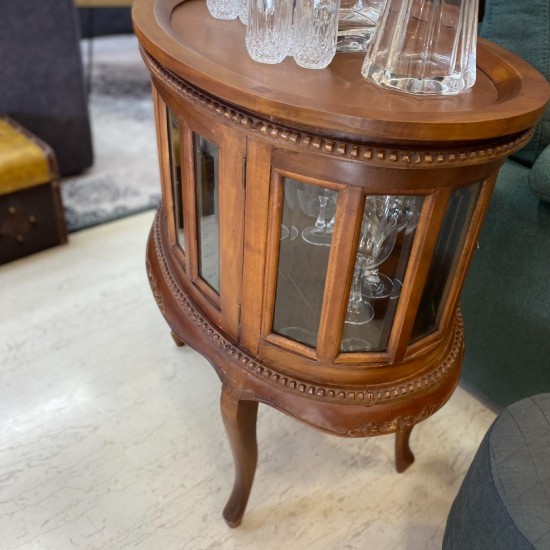 Μπαράκι ποτών οβάλ 77χ48χ77Η