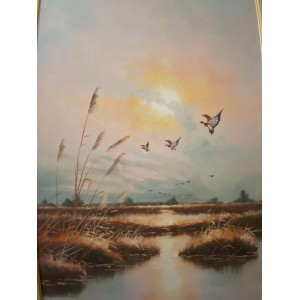 ΠΙΝΑΚΑΣ ΖΩΓΡΑΦΙΚΗΣ (ΠΑΠΙΕΣ) (ΚΥΝΗΓΙ) 110Χ82CM