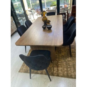 ΣΕΤ AVRA ΤΡΑΠΕΖΑΡΙΑ ΜΕ 6 ΚΑΡΕΚΛΕΣ  200,5Χ100Χ72Η