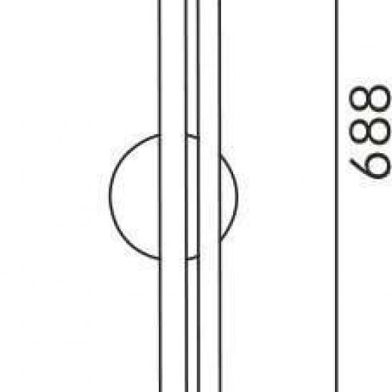 Πλαφονιέρα Οροφής με Ενσωματωμένο LED