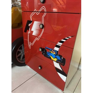 RACER ΠΑΙΔΙΚΗ ΣΥΡΤΑΡΙΕΡΑ ΜΕ 4 ΣΥΡΤΑΡΙΑ 60x40x90 cm RACER ΠΑΙΔΙΚΗ ΣΥΡΤΑΡΙΕΡΑ ΜΕ 4 ΣΥΡΤΑΡΙΑ 60x40x90 cm