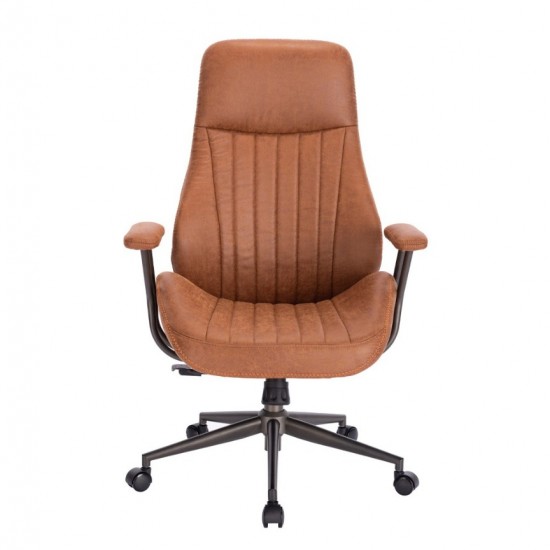 ΚΑΡΕΚΛΑ ΓΡΑΦΕΙΟΥ CAMEL GUNMETAL 71x64.5x119.5