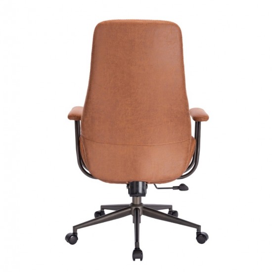 ΚΑΡΕΚΛΑ ΓΡΑΦΕΙΟΥ CAMEL GUNMETAL 71x64.5x119.5