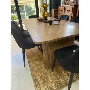 ΣΕΤ AVRA ΤΡΑΠΕΖΑΡΙΑ ΜΕ 6 ΚΑΡΕΚΛΕΣ  200,5Χ100Χ72Η