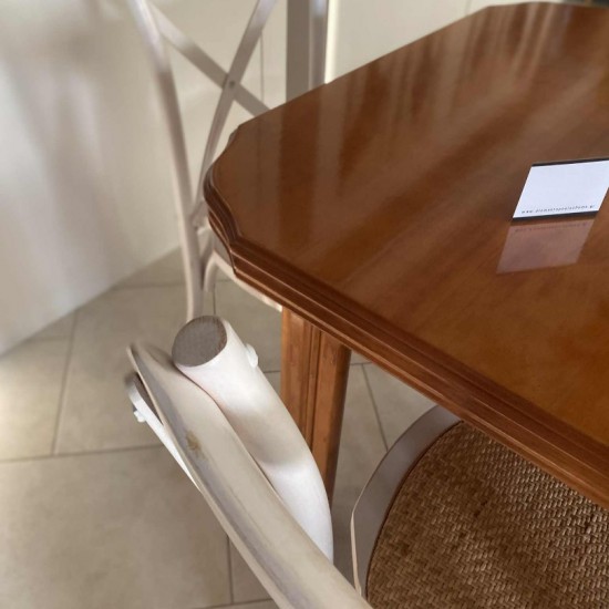 vintage τραπεζαρία  με καρέκλες