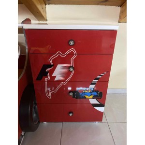 RACER ΠΑΙΔΙΚΗ ΣΥΡΤΑΡΙΕΡΑ ΜΕ 4 ΣΥΡΤΑΡΙΑ 60x40x90 cm