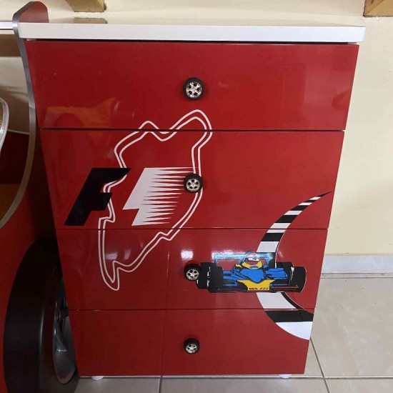 RACER ΠΑΙΔΙΚΗ ΣΥΡΤΑΡΙΕΡΑ ΜΕ 4 ΣΥΡΤΑΡΙΑ 60x40x90 cm