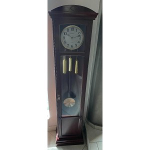 Ξύλινο Επιδαπέδιο Ρολόι με Εκκρεμές – Κλασικό Grandfather Ρολόι Σαλονιού